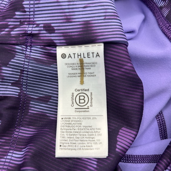 Athleta rainier printed tights size 3x - Picture 6 of 6